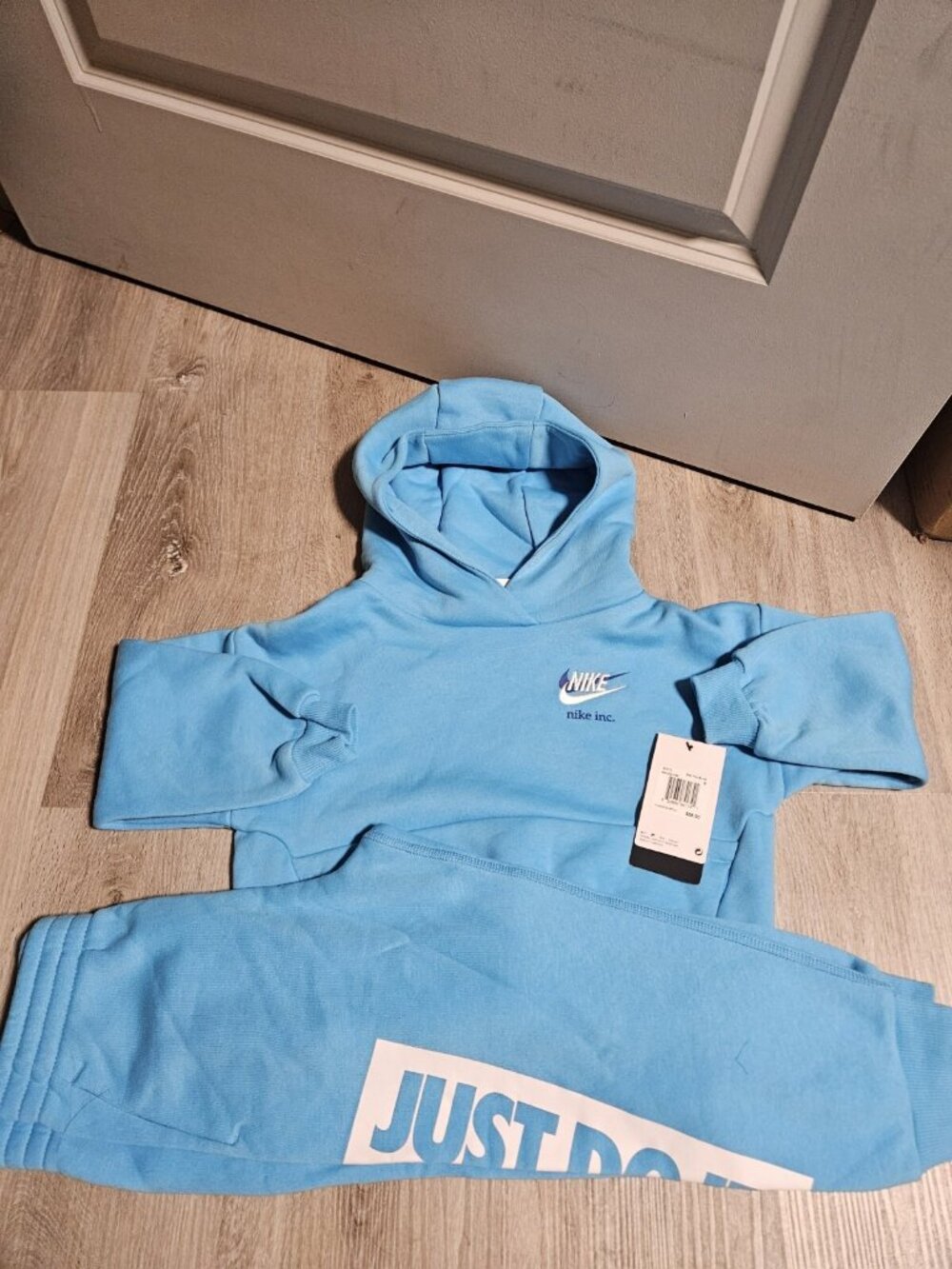 Unisex Preschool NikeNSW HBR Icon Hoodie And Pant Set Size 6